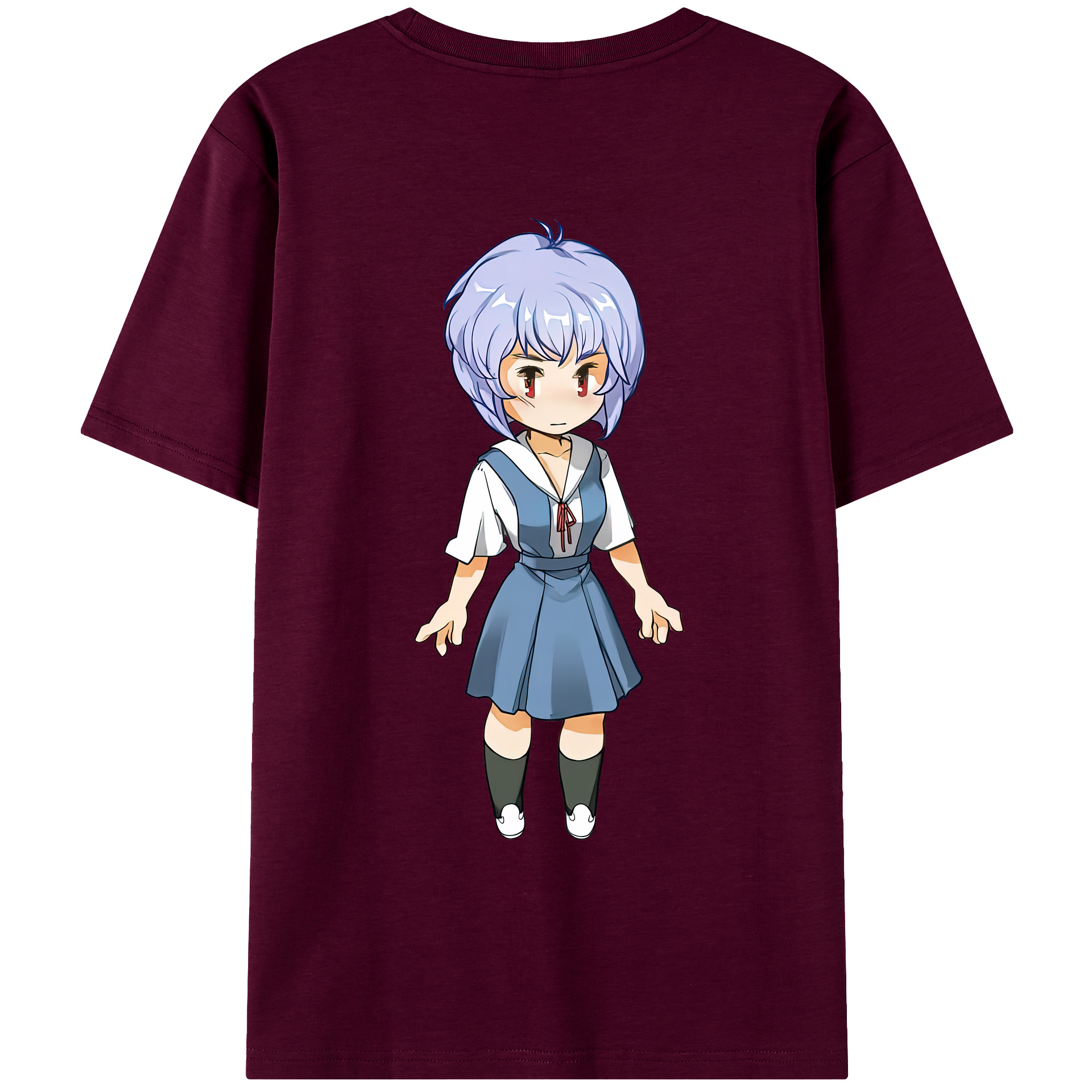 （画像用） EVA 新世紀エヴァンゲリオン レディース半袖Tシャツ(バックプリント)